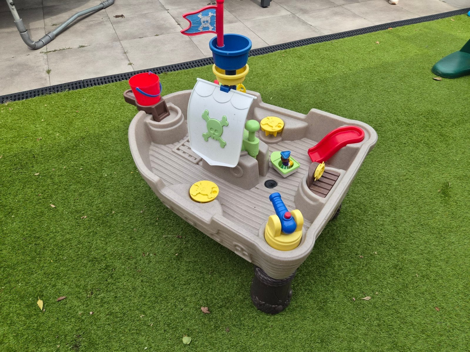 watertafel piratenschip little tikes, Kinderen en Baby's, Speelgoed | Buiten | Los speelgoed, Ophalen, Gebruikt
