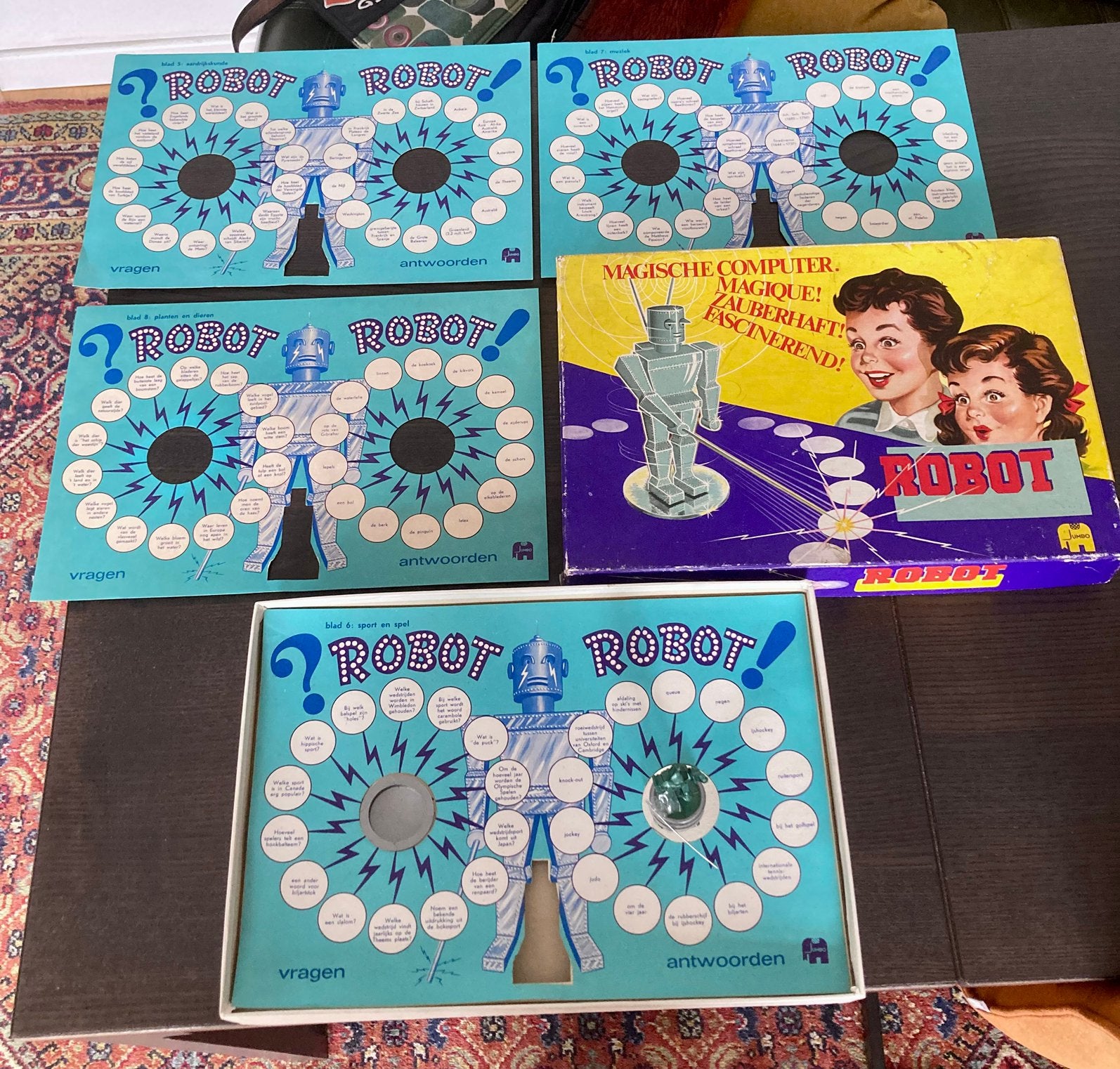 Vintage jaren ‘50 Robot van Jumbo, Ophalen of Verzenden