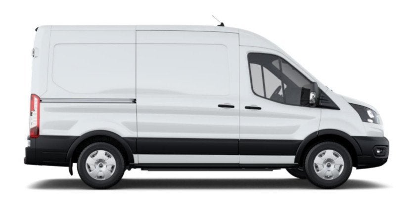 Ford E-Transit 350 L2H2 Trend 68 kWh | Vanaf Prijs | Nieuw T, Auto's, Automaat, 260 km, Wit, Nieuw
