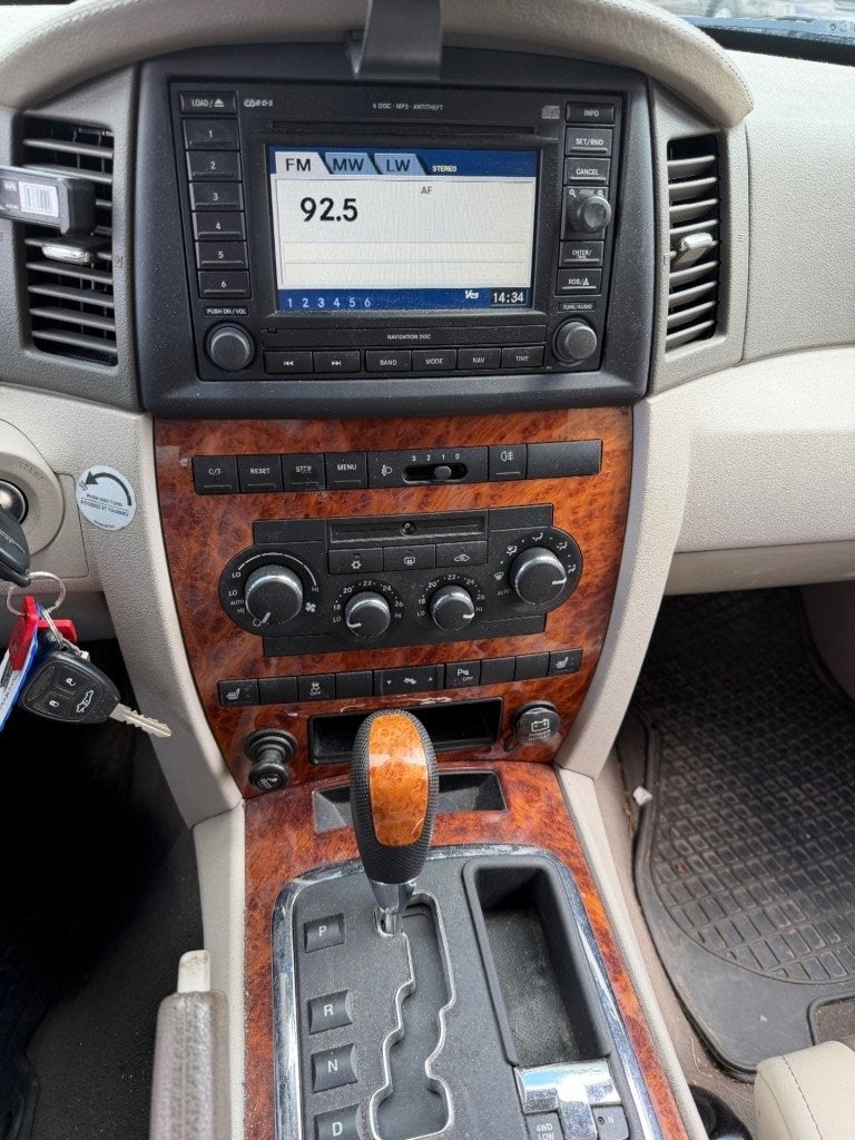 Jeep GRAND CHEROKEE 3.0 V6 CRD Overland LEER NAVI CAMERA, Auto's, Automaat, Gebruikt, 2995 cc, 255 €/maand