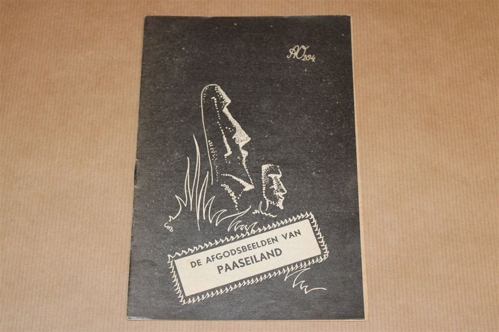 Afgodsbeelden van Paaseiland [1947] — Geheimzinnige Stenen, Boeken, Ophalen of Verzenden, Gelezen, Europa