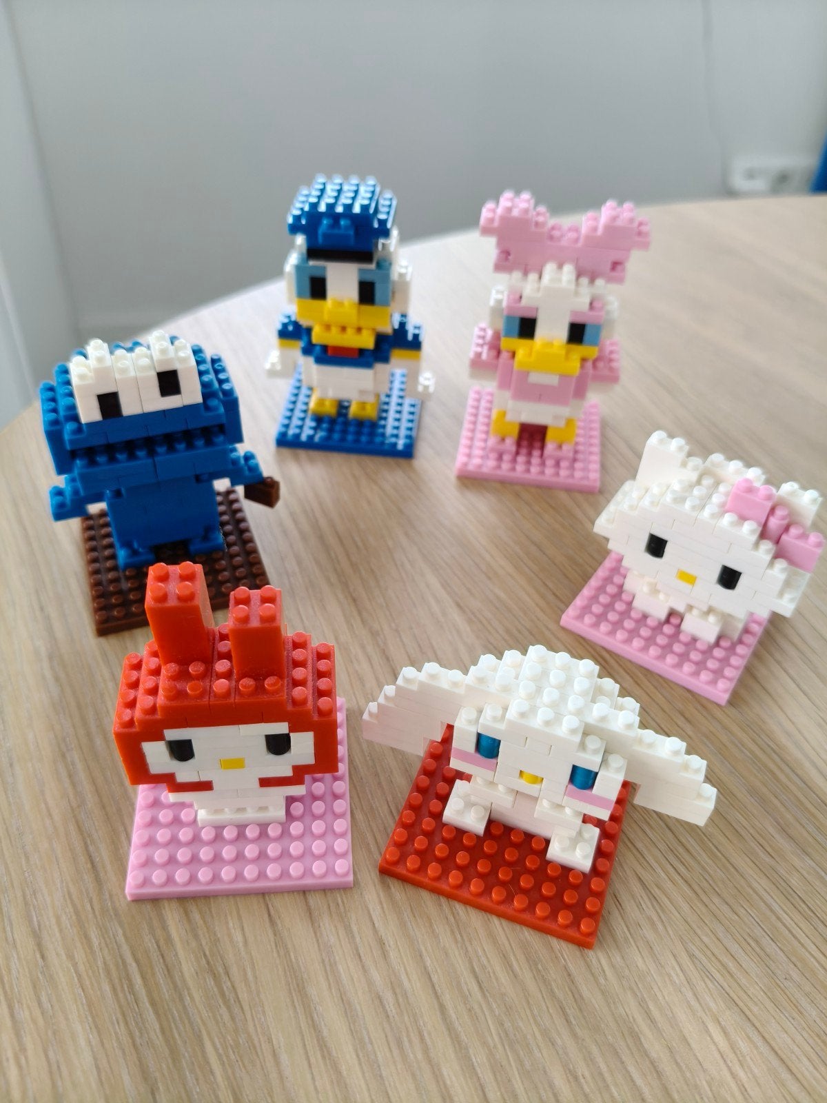 Nanoblock figuren mini‑bouwfiguurtjes, Ophalen, Zo goed als nieuw, Overige merken