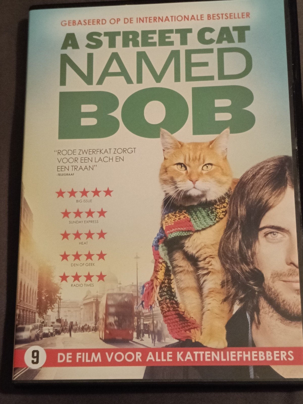 A Street Cat Named Bob DVD, Waargebeurd drama, Nederlands, Vanaf 9 jaar, Ophalen of Verzenden