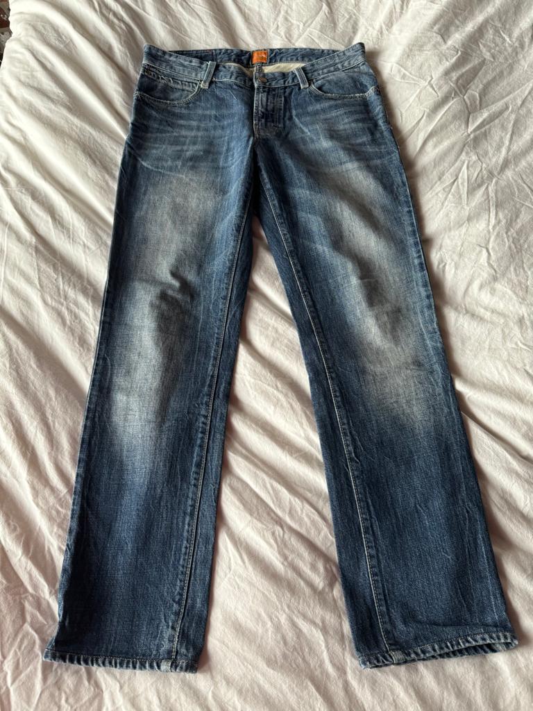 + Zo goed als nieuwe BOSS spijkerbroek. Maat 30., Kleding | Heren, Spijkerbroeken en Jeans, BOSS, W32 (confectie 46) of kleiner