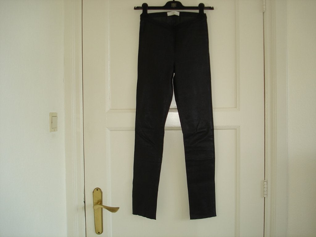 Dante6 zwart lams leren broek/ legging maat 1, Kleding | Dames, Broeken en Pantalons, DANTE6, Zwart, Ophalen of Verzenden, Zo goed als nieuw