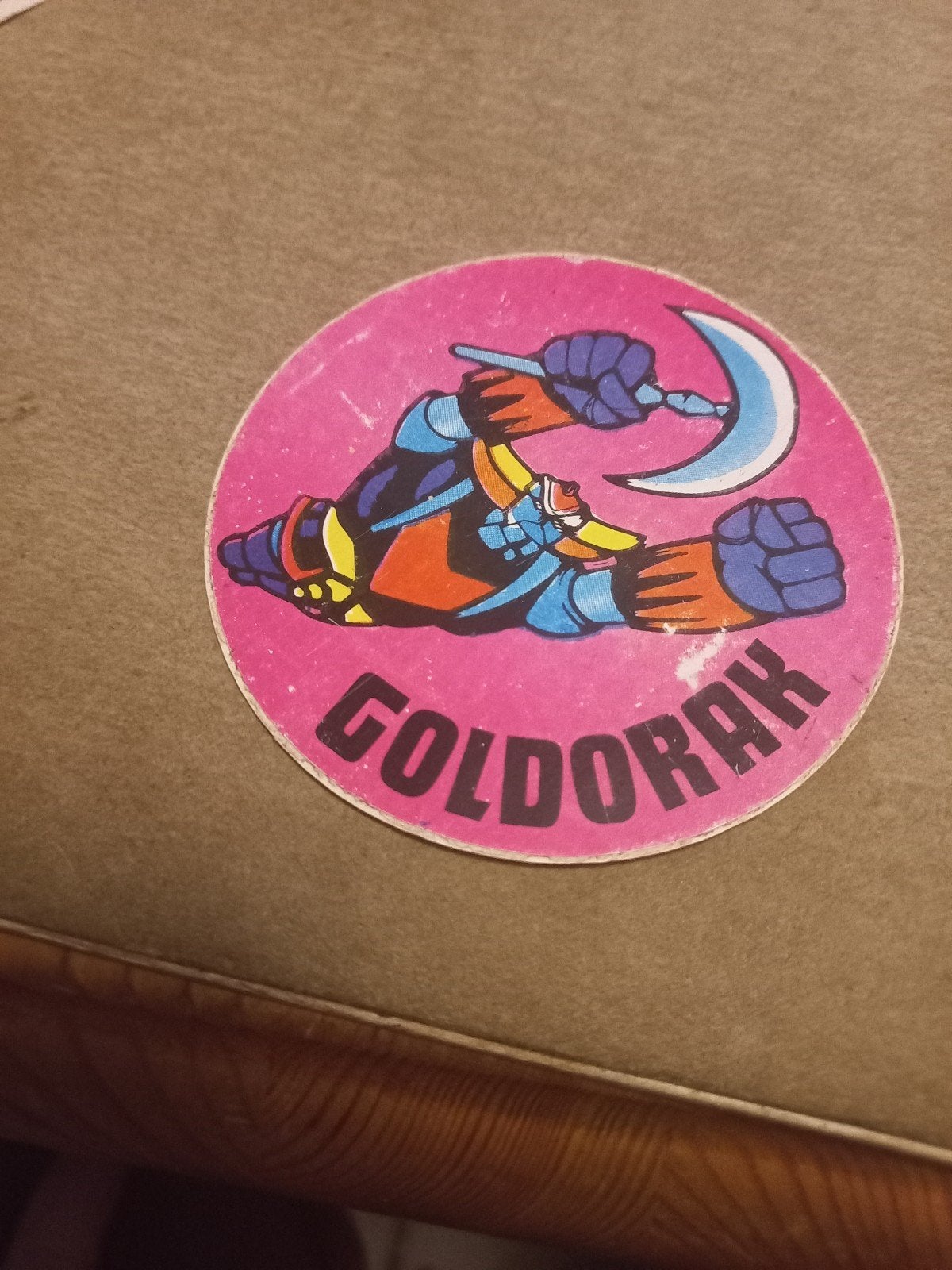 Vintage Goldorak POG / Flipper / Chip, Ophalen of Verzenden, Gebruikt
