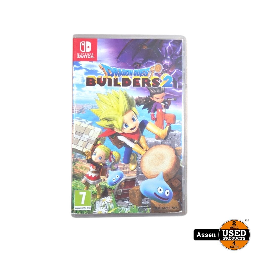 Dragon Quest Builders 2 Nintendo Switch Game, Spelcomputers en Games, Nintendo, Gebruikt, Support@nintendo.com, 11-1 Hokotate-cho, Kamitoba, Minami-ku
Kyoto 601-8501
Japan
