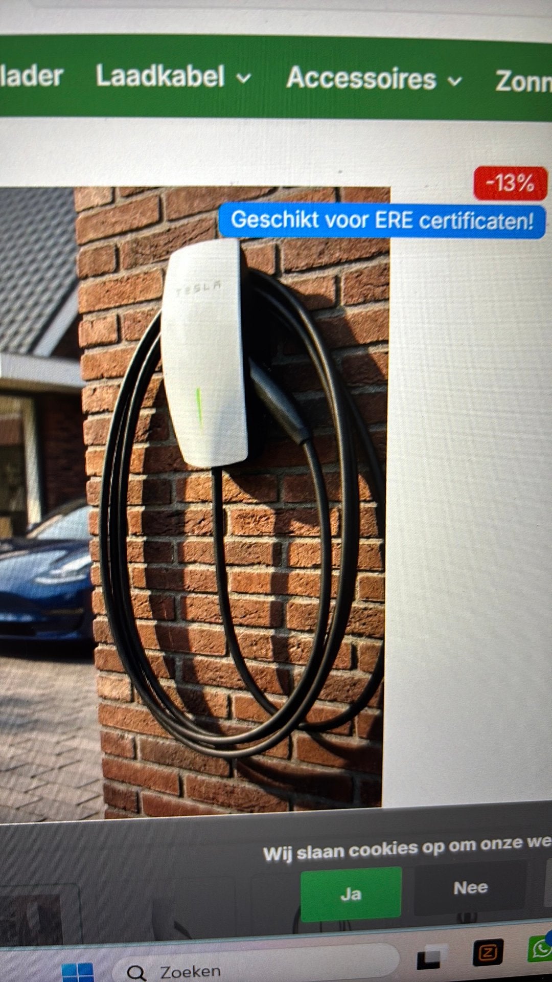 Gezocht: Tesla oplader met MID-meter, Auto diversen, Laadpalen, Ophalen of Verzenden, Zo goed als nieuw, Laadpaal en Laadkabel