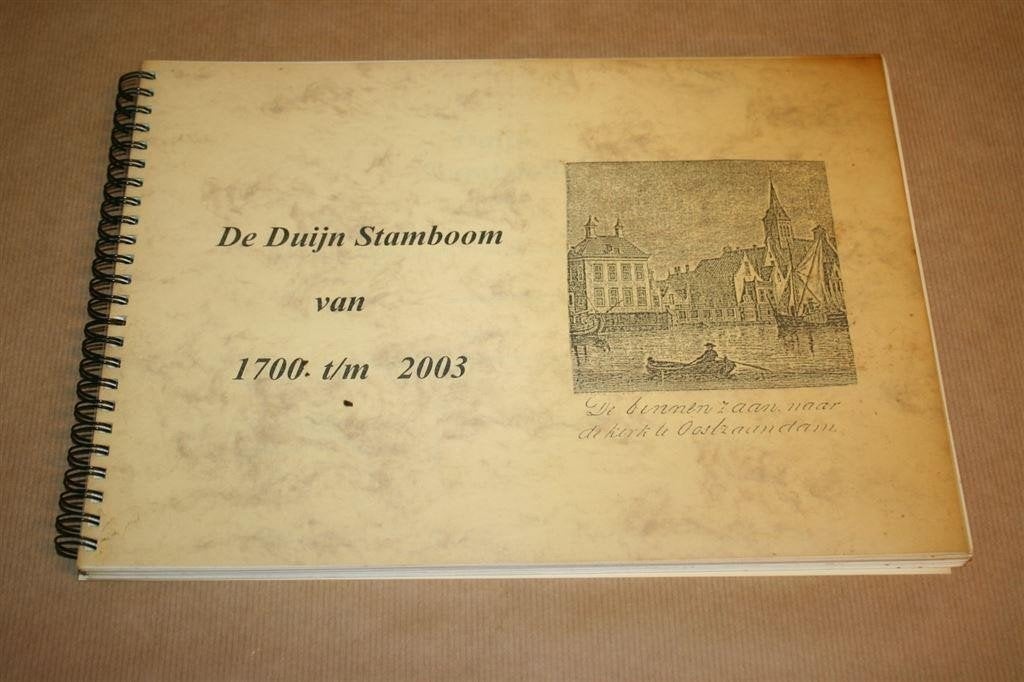 De Duijn Stamboom 1700-2003 — Zeldzame Genealogie, Ophalen of Verzenden, Gelezen