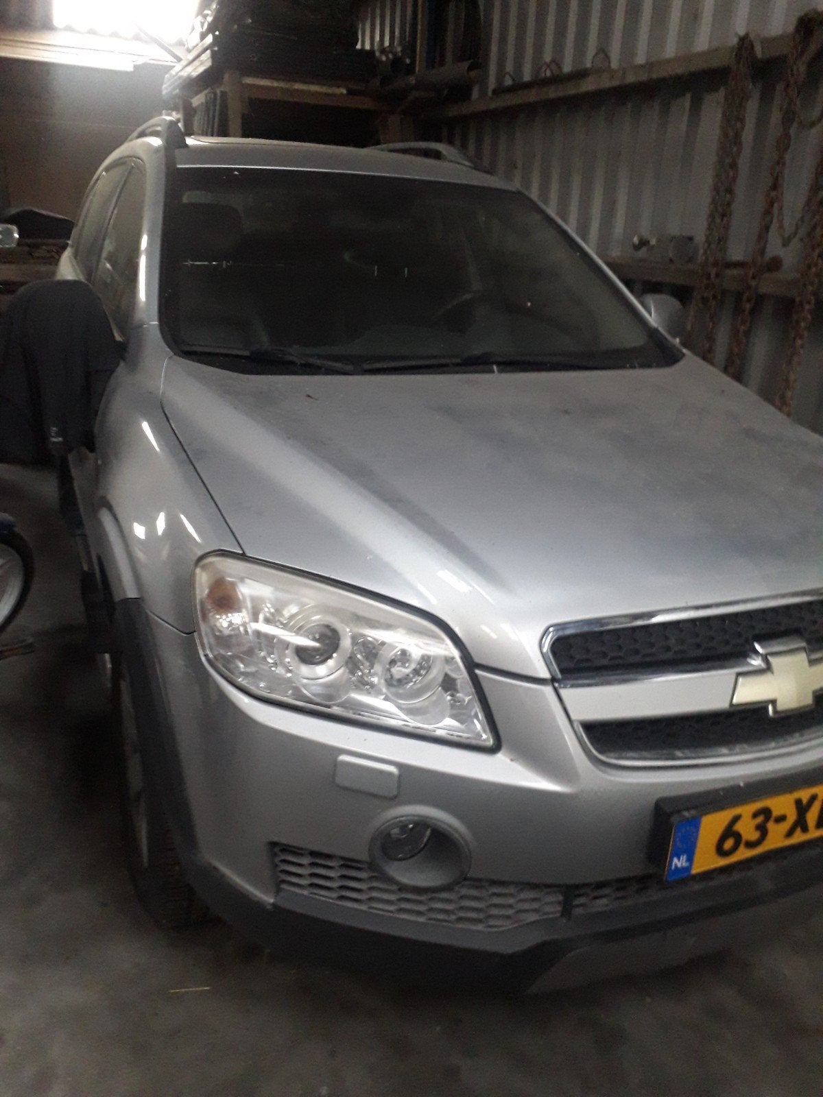 Chevrolet Captiva (voor onderdelen), Ophalen, Chevrolet
