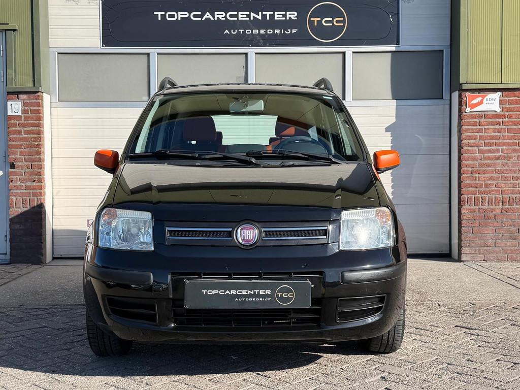 Fiat Panda 1.2 Emotion/CLIMA/PARKS/LM.VELG/APK/NAP, Auto's, Fiat, Voorwielaandrijving, Parkeersensor, Gebruikt, Zwart