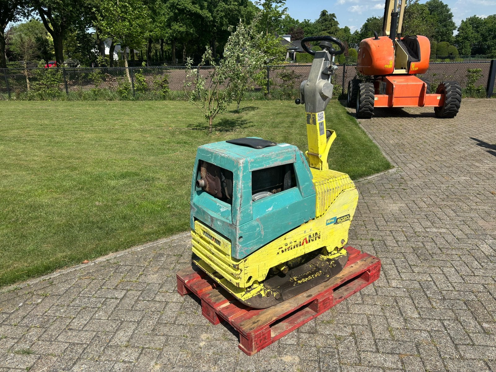 Ammann APH 6020 trilplaat Hatz motor, Ophalen, Zo goed als nieuw
