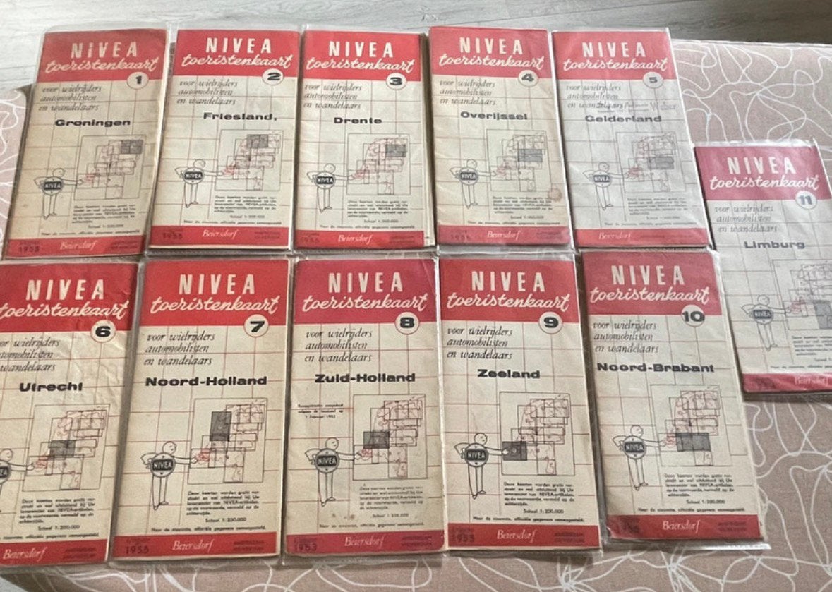 Oude nivea kaarten, Ophalen of Verzenden