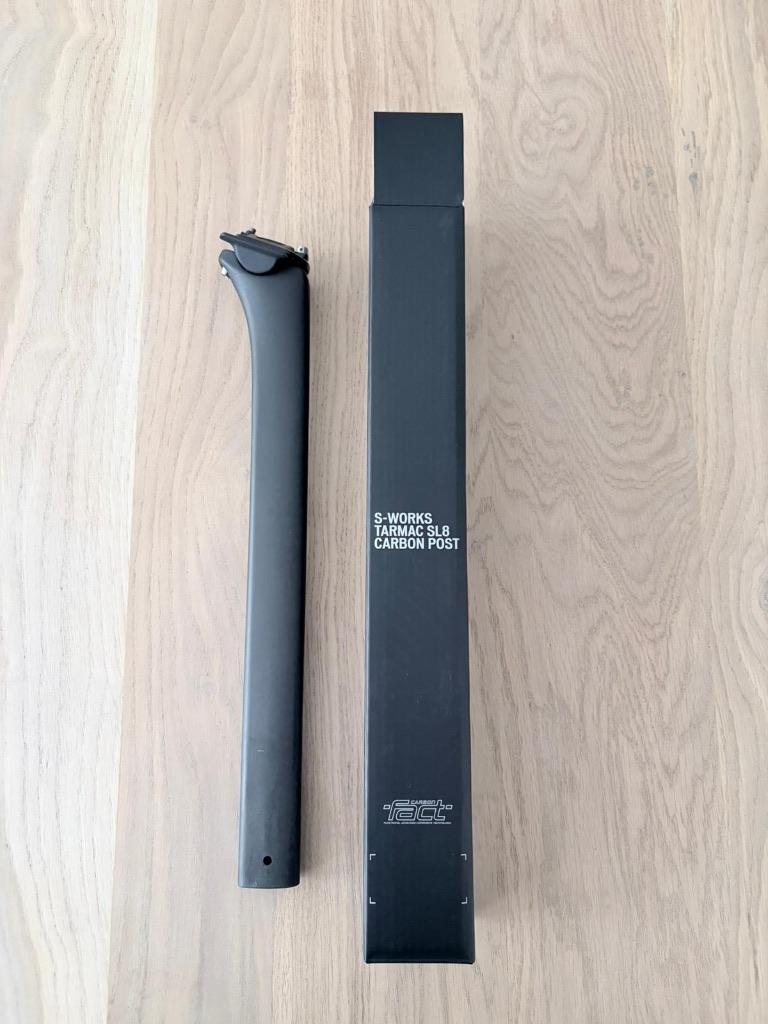Tarmac SL8 zadelpen 380mm NIEUW, Fietsen en Brommers, Fietsonderdelen, Overige typen, Nieuw, Racefiets, Carbon