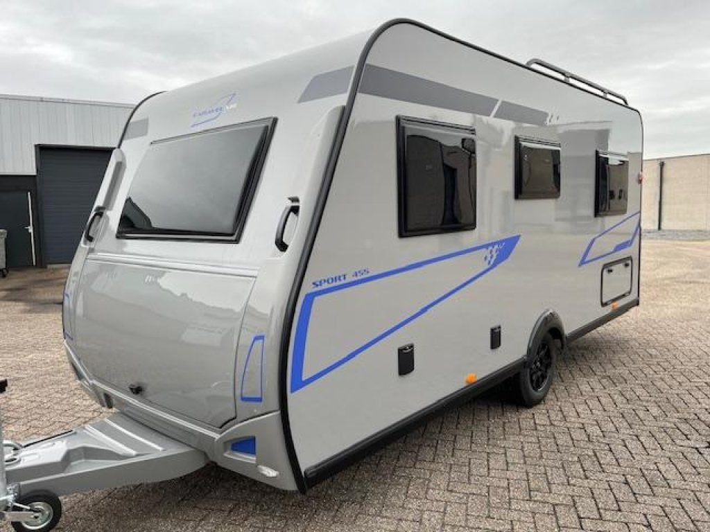 Caravelair Sport Line 455 Anniversary Line Nieuw model 2025, Caravans en Kamperen, Overige typen, Rondzit, Bedrijf, 4 tot 5 meter