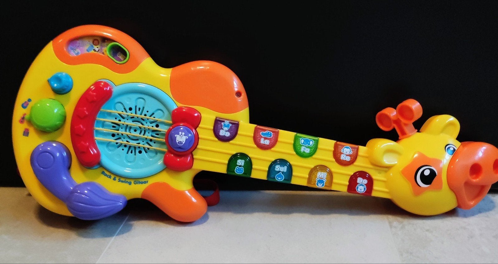 VTech Mijn Eerste Stuurtje,mijn eerste gitaartje en Muziekbu, Kinderen en Baby's, Speelgoed | Vtech, Ophalen of Verzenden, Gebruikt