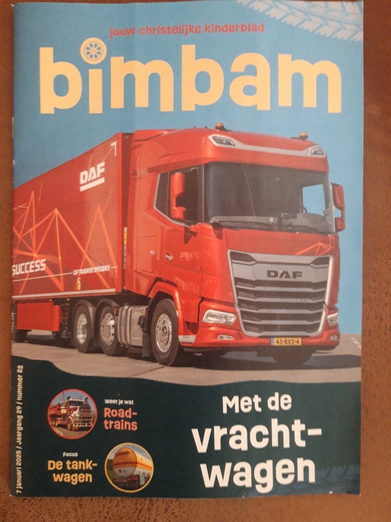 BIMBAM 2025 nr 22 - DAF vrachtwagen, Boeken, Ophalen of Verzenden, Zo goed als nieuw, Overige merken, DAF Trucks