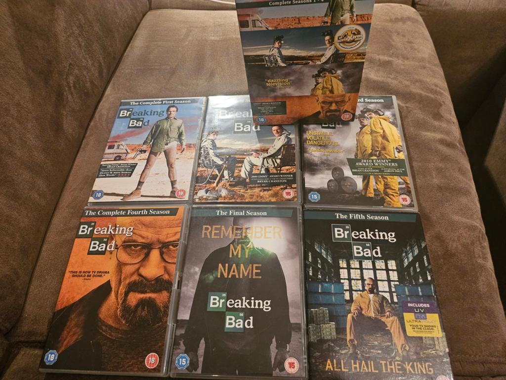 Breaking Bad Complete Collectie, Vanaf 16 jaar, Ophalen of Verzenden, Zo goed als nieuw