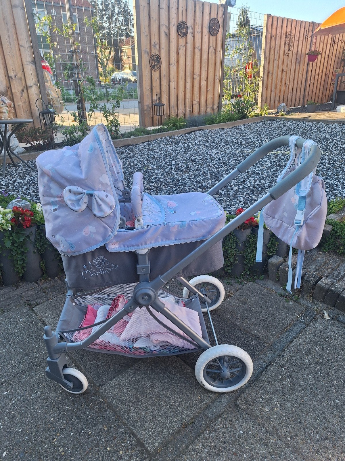 Mooie poppenwagen inclusief dekentjes en luiertasje €30, Ophalen, Zo goed als nieuw, Overige typen