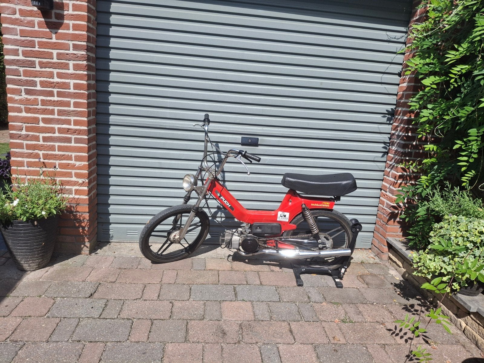 Puch Maxi S bromfiets - Goed onderhouden, Fietsen en Brommers, Brommers | Puch, Ophalen, Gebruikt, 0 versnellingen, Maximaal 25 km/u