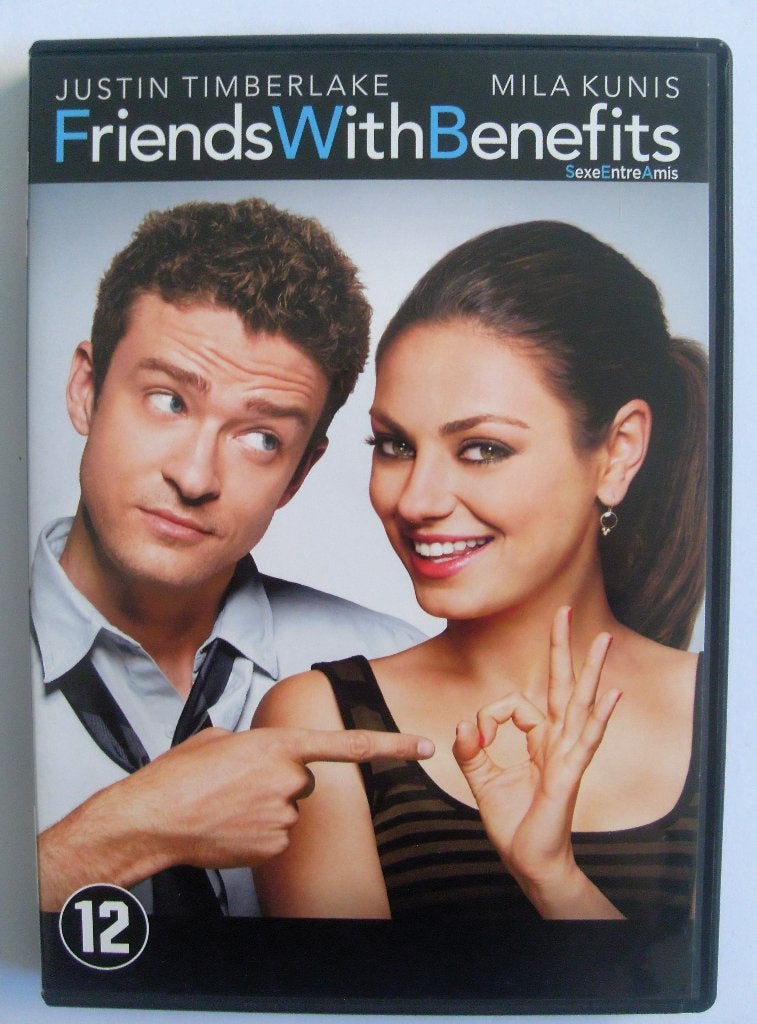 Friends with Benefits (originele dvd) Mila Kunis, Nederlands, Romantische komedie, Ophalen of Verzenden, Zo goed als nieuw