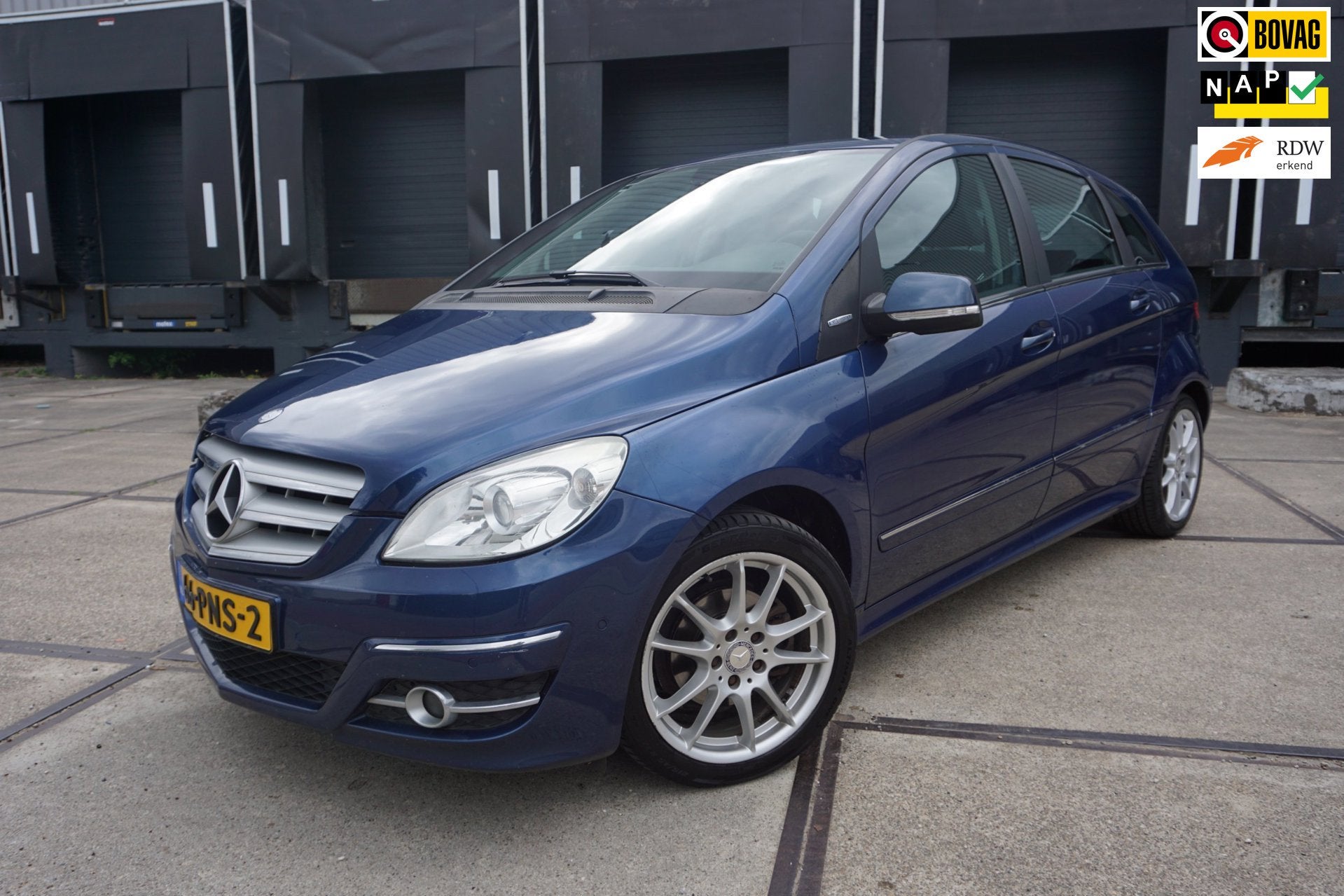 Mercedes-Benz B-klasse 160 BlueEFFICIENCY Business Class, Auto's, Voorwielaandrijving, Euro 5, Zwart, Blauw