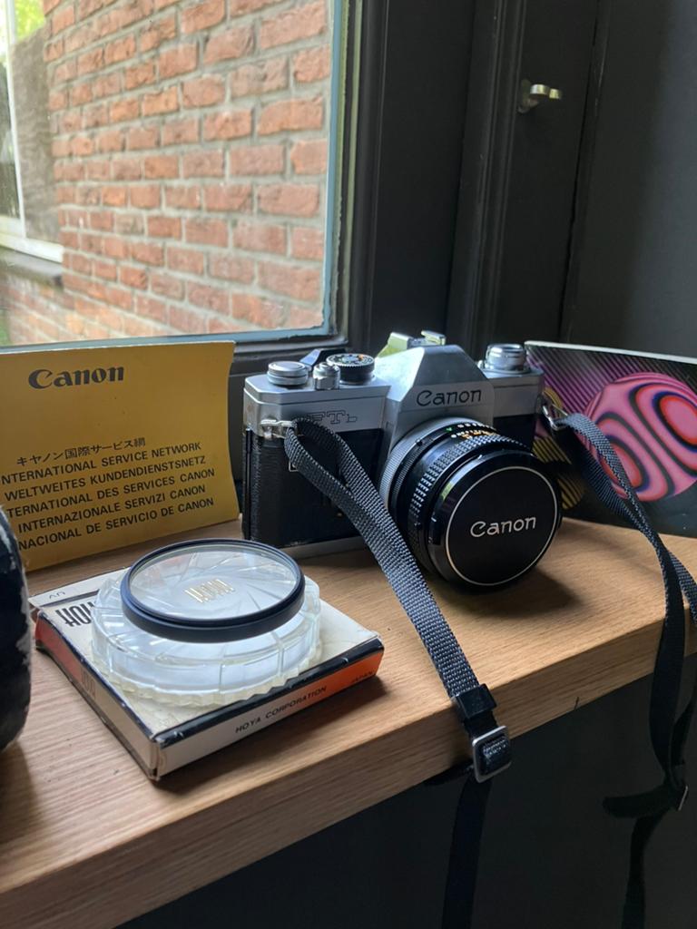 Canon ftb, Ophalen of Verzenden, Zo goed als nieuw, Spiegelreflex, Canon