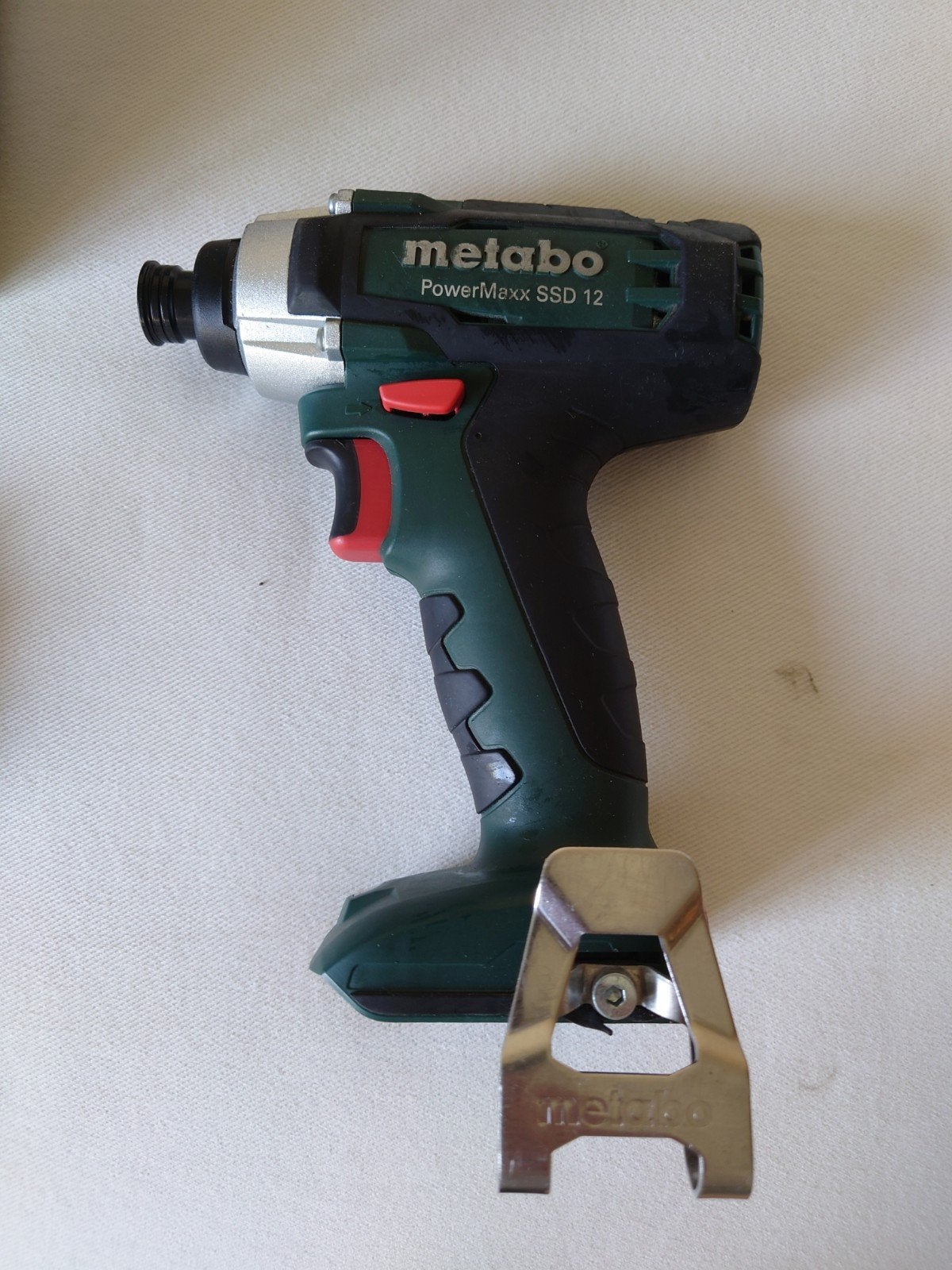 Metabo PowerMaxx SSD 12 Accu Slagmoersleutel Set, Gebruikt, Variabele snelheid, Ophalen of Verzenden, Boor- en Schroefmachine