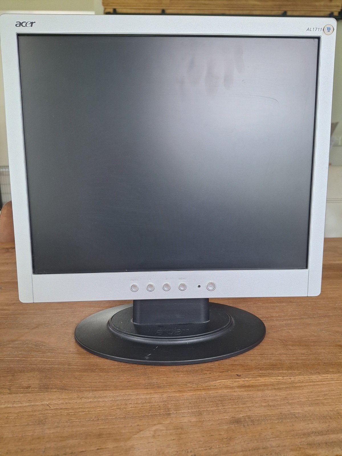 Acer AL1711 Monitor - Vintage 17 inch LCD Scherm, Computers en Software, Gaming, Gebruikt, Ophalen of Verzenden, Onbekend