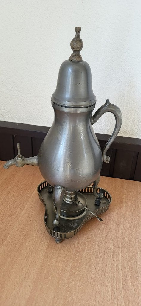 Antieke tinnen spullen (o.a. koffiekan), Antiek en Kunst, Antiek | Tin, Ophalen