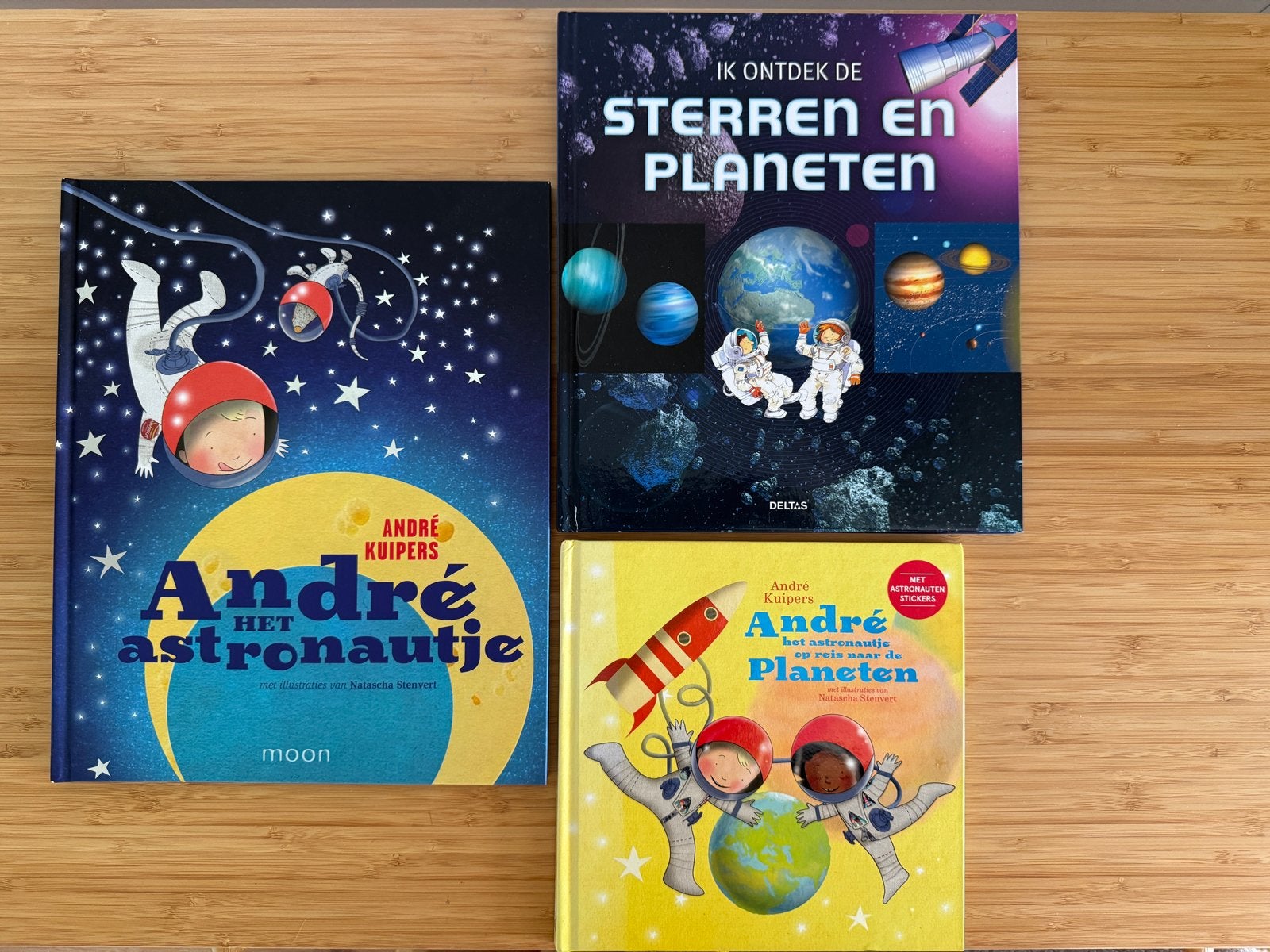 Andre het astronautje op reis naar de planeten, Ophalen, Zo goed als nieuw, André Kuipers