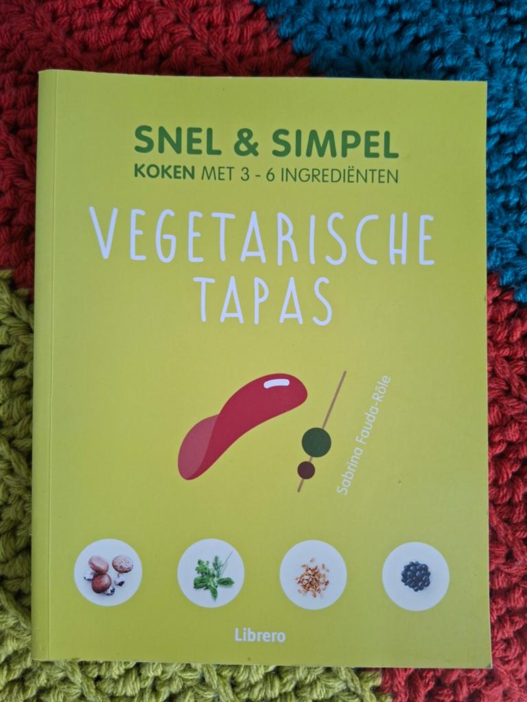 Snel & Simpel Vegetarische Tapas Kookboek, Sabrina Fauda-Rôle, Gezond koken, Ophalen of Verzenden, Zo goed als nieuw