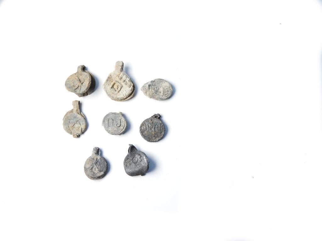 Verschillende lakenloodjes d657, Ophalen of Verzenden