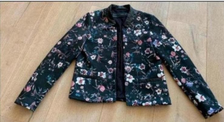 Zara xs colbertje, Ophalen of Verzenden, Zo goed als nieuw, Maat 34 (XS) of kleiner, Zwart