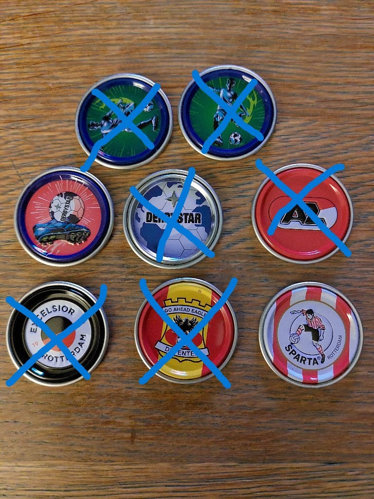 De laatste Plus Cluppies samen €0,10  alleen nog 9 en 27, Verzamelen, Plus, Ophalen of Verzenden