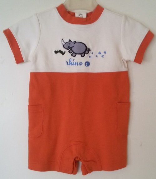 Maat 68/74 1-delig Gymboree pakje oranje/creme NIEUW (0121), Kinderen en Baby's, Babykleding | Maat 68, Gymboree, Nieuw, Ophalen of Verzenden