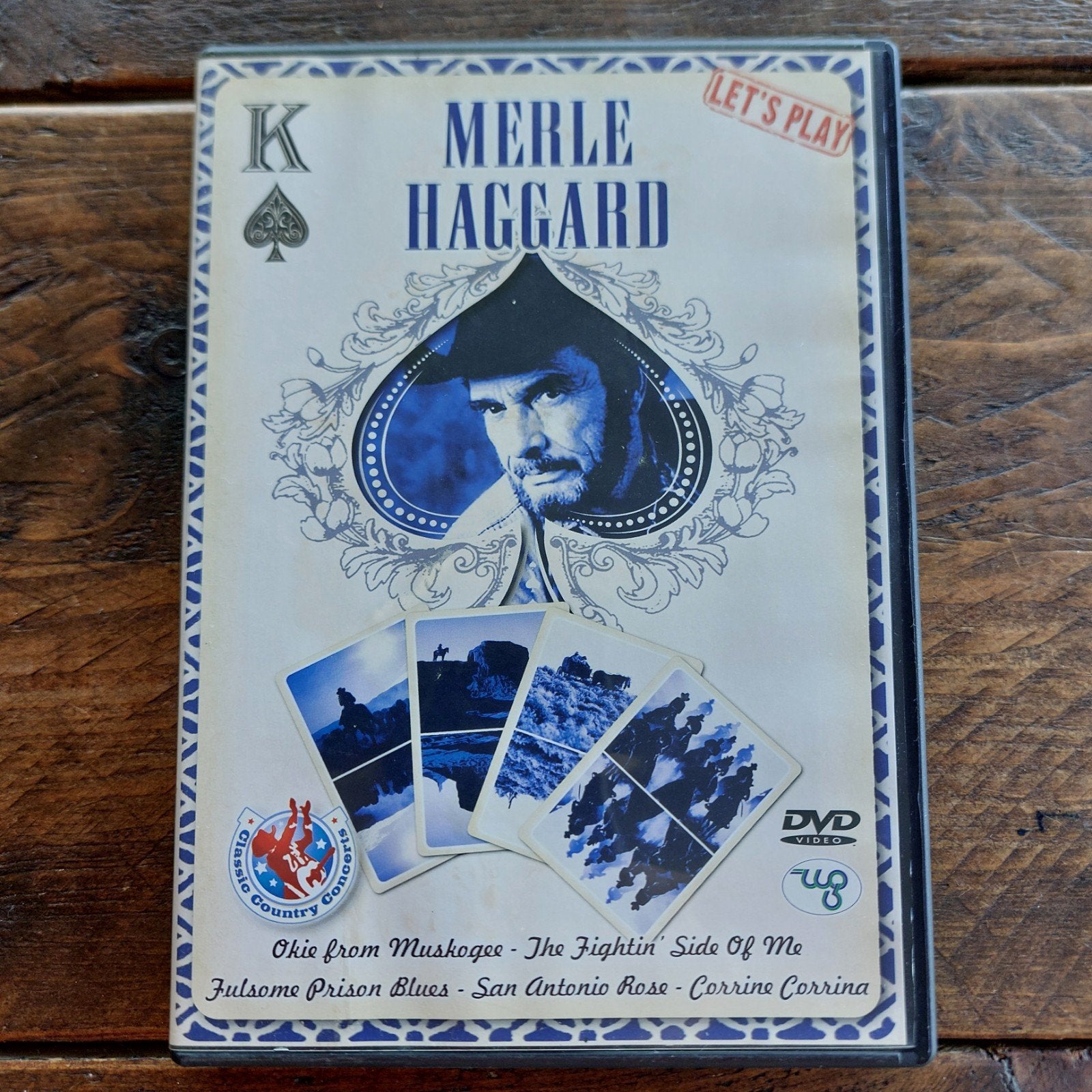 DVD Merle Haggard: Let's Play, Alle leeftijden, Ophalen of Verzenden, Zo goed als nieuw, Concert