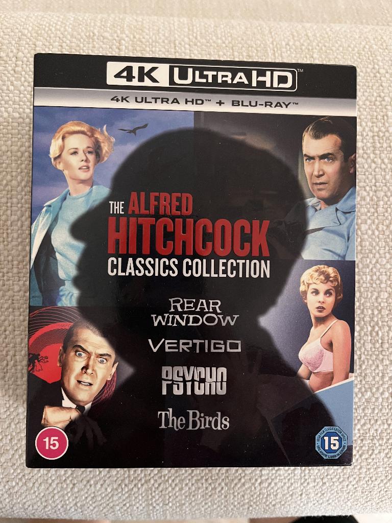 The Alfred Hitchcock Classics Collection 4K Blu-ray (Red), Ophalen of Verzenden, Zo goed als nieuw, Thrillers en Misdaad, Boxset