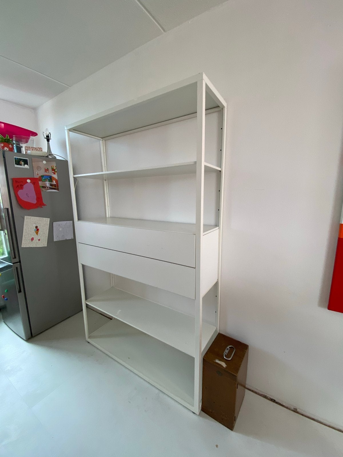 Ikea FJALKINGE kast, Huis en Inrichting, Kasten | Wandmeubels, Gebruikt, Minder dan 150 cm, Met lade(s), 150 tot 200 cm