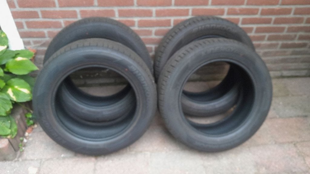 4 x Hankook Kinergy eco2 205/55 R16, Ophalen, Gebruikt, 16 inch, 205 mm