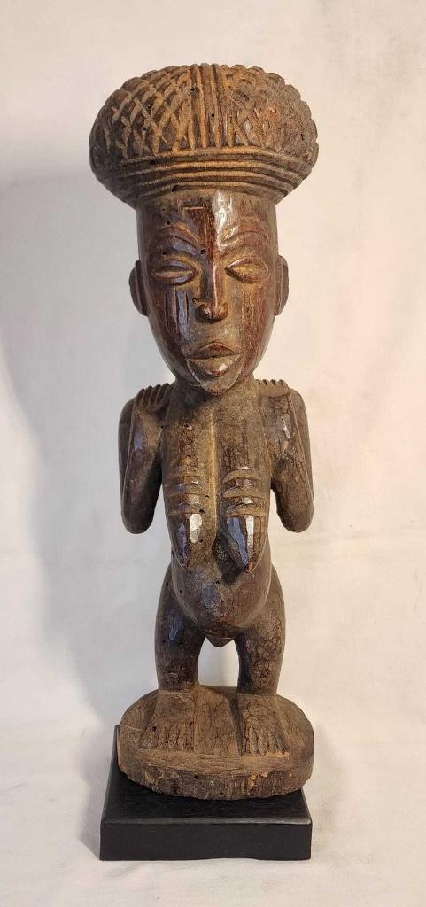 Moederschap Mangbetu Beli  48 cm, Antiek en Kunst, Ophalen of Verzenden