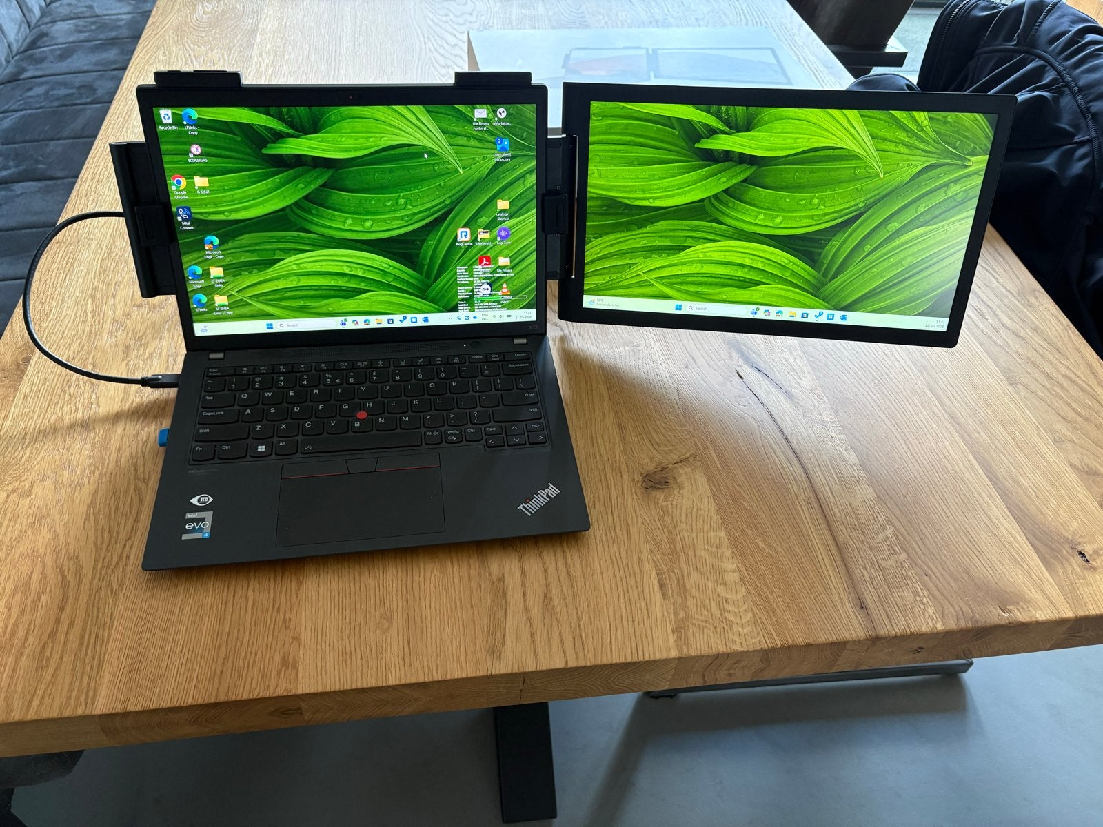 Laptop Extender- Extra Scherm, Ophalen, IPS, HDMI, Full HD