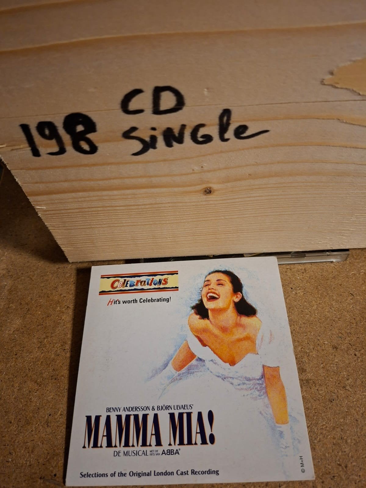 Mamma Mia! De Musical CD Single - Original London Cast, Cd's en Dvd's, Ophalen of Verzenden, Gebruikt, Filmmuziek en Soundtracks