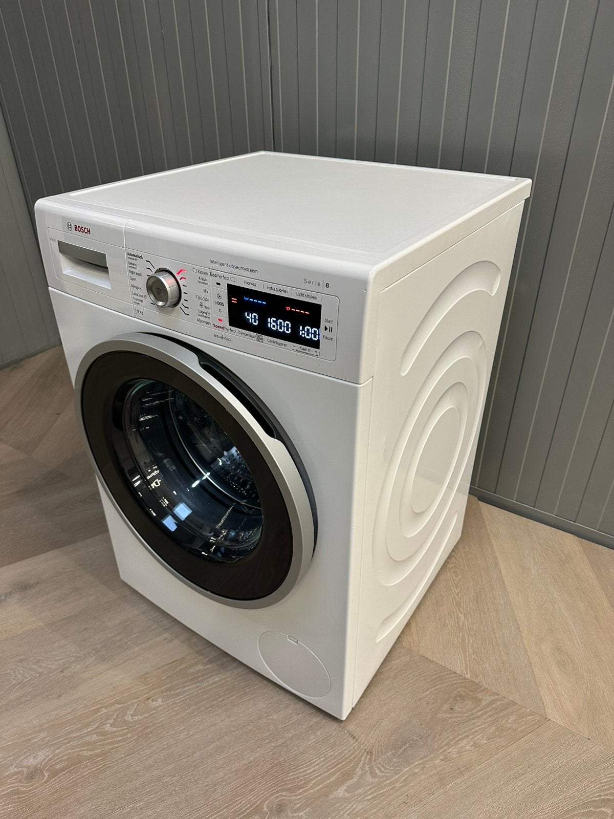 Bosch Serie8 A+++ 9kg 1600rpm Inclusief Garantie&Bezorging, Ophalen, Q, Voorlader, Q