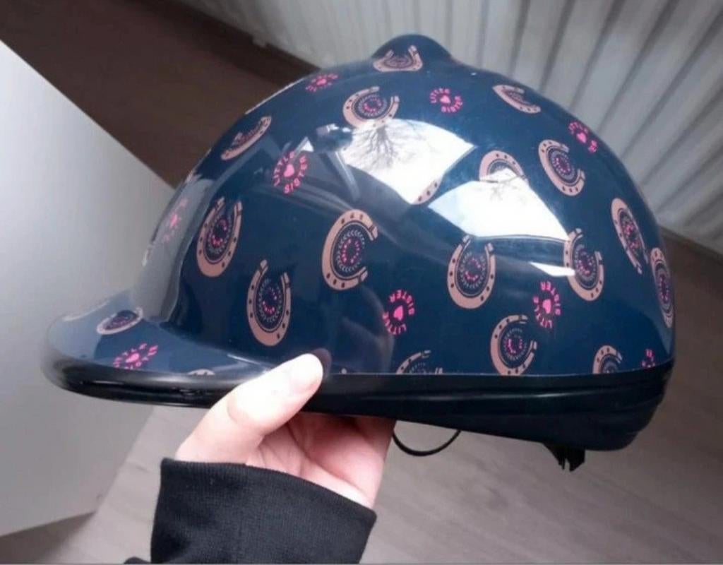 HKM kinder cap, Dieren en Toebehoren, Paardrijkleding, Ophalen of Verzenden