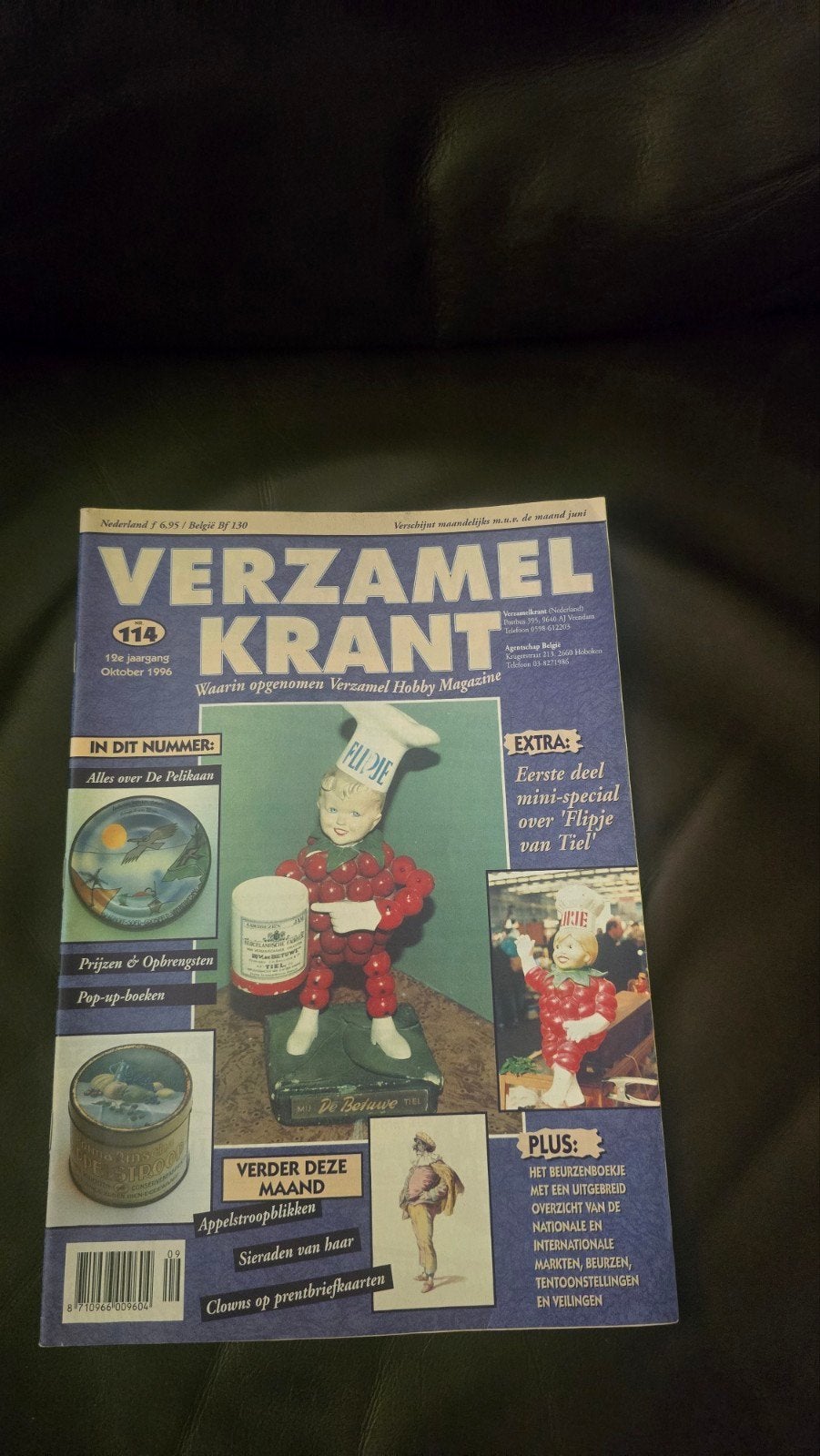 VerzamelKrant 114 - Oktober 1996 - Flipje van Tiel, Ophalen of Verzenden, Gebruikt