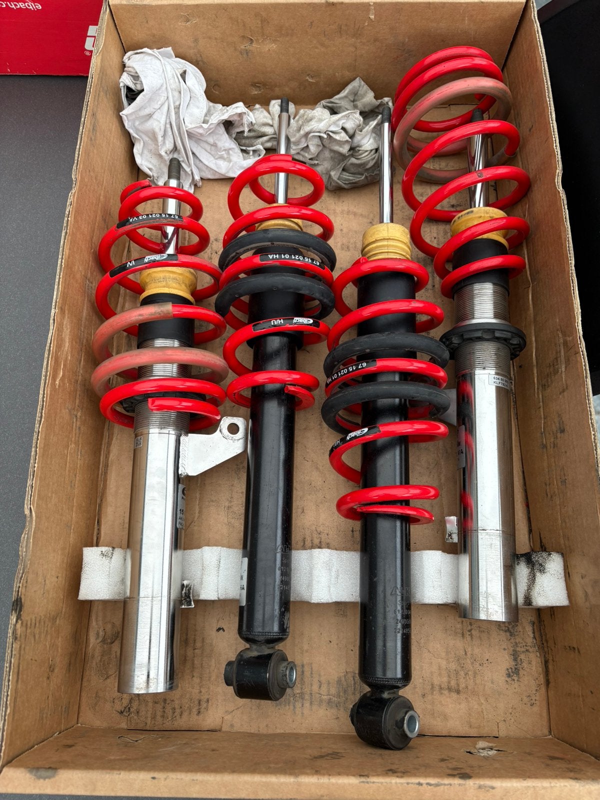 Eibach Pro Street S schroefset, Auto-onderdelen, Ophanging en Onderstel, Ophalen of Verzenden, Nieuw, Seat
