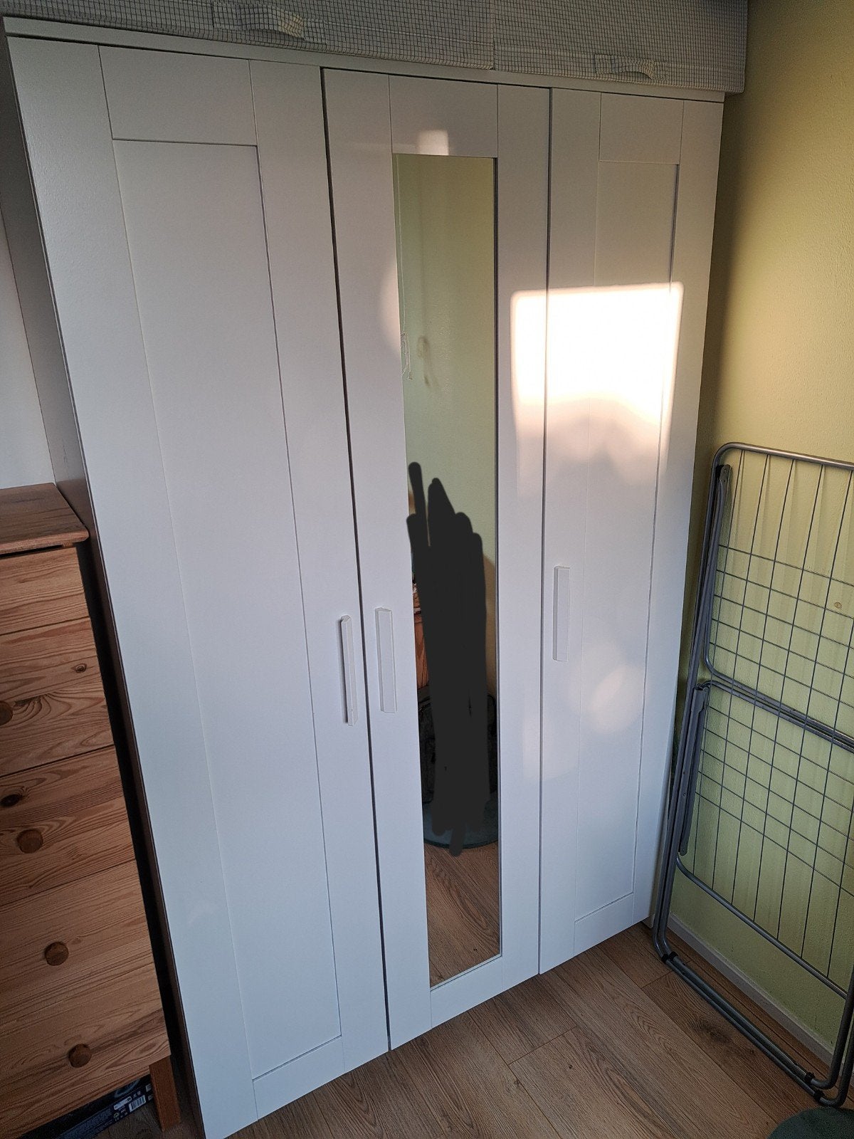 Brimnes kledingkast ikea, Ophalen, 100 tot 150 cm, Zo goed als nieuw, 150 tot 200 cm