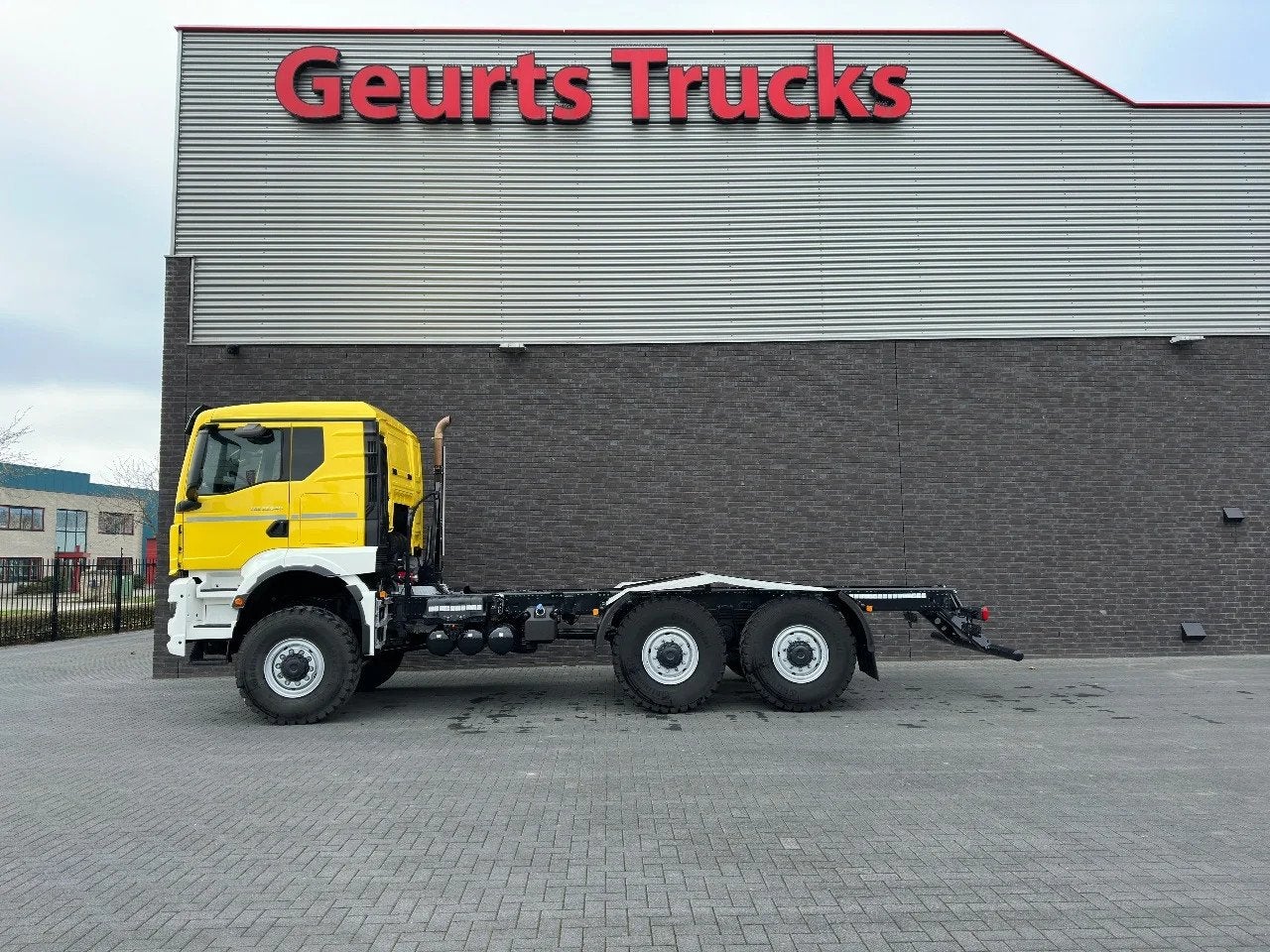 MAN TGS 33.540 6X6 BB CH HEAVY DUTY CHASSIS CABINE/NIEUW/NEU, Automaat, Euro 5, MAN, Wit