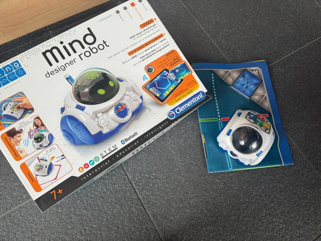 Clementoni Mind Designer Robot - STEM Educatief Speelgoed, Ophalen of Verzenden, Zo goed als nieuw, Elektronica, Met geluid